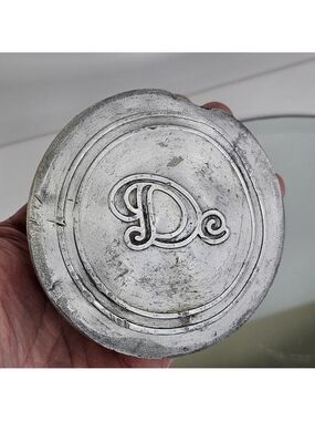1920’s - 1930’s Desoto Grease Cap OEM Hubcap Dust Cover Chrysler Original